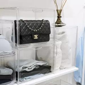 아크릴 피규어 큐브 케이스 장식장 굿즈 진열장 클리어 수납 보관함 쇼 다용도 잠난감보관함 투명