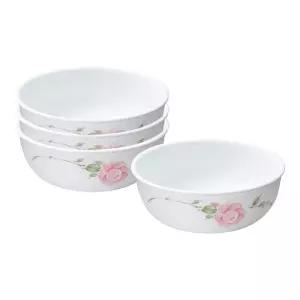 [코렐]장미 신대접 4P 세트