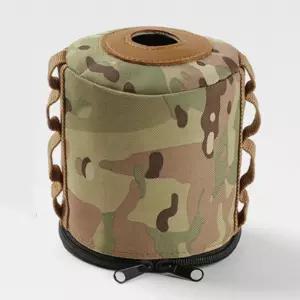 부탄가스워머 캠핑 케이스 밀리터리 파우치 커버 사스 소품 감성 필수품 부탄용 가죽 이소 라탄