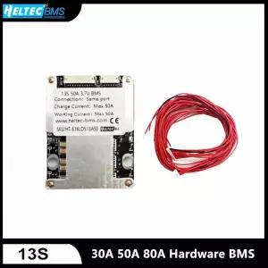 13S bms lifepo4 배터리 30A 50A 80A Lipo 리튬/Lifepo4 관리