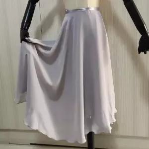 발레 캉캉 스커트 쉬폰 롱 라인댄스 치마 무용 공연복