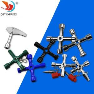 기차 전기 엘리베이터 캐비닛 밸브 합금 삼각사각 키