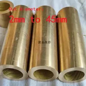 동파이프 구리 1개 길이 100 200 500mm 황동 합금 튜브 원형 파이프 직선형 외경 2 3 4 5 6 7 8 9 10 11 12