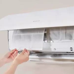 에어컨먼지차단시트 에어콘필터시트 에어컨 필터 커버 2P