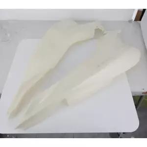 바이크 오토바이 액세서리 후면 왼쪽 오른쪽 장식 패널 페어링 Vision 110 Vision110 용 ABS 플라스틱 부품