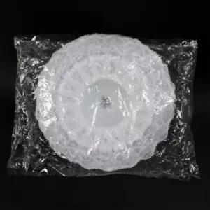 부케 받침 10개전용대 만들기용 꽃포장 화이트 사탕 받침대 꽃대 만들기재료 다발대 레이스대