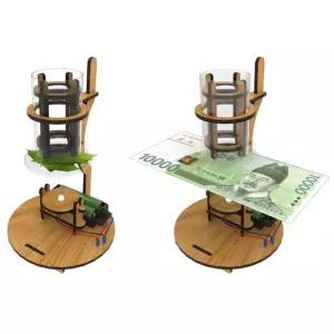 과학교육용 나무 현미경만들기 키트 교구 교사 학생 수업 작업실 교재 고급 강의 실험