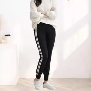 [시스터즈] 두줄 기모 바지 스티치 포인트 여성 의류