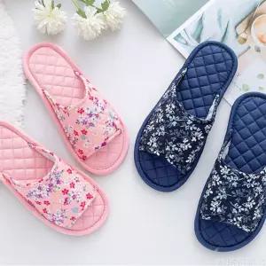 면실내화 거실화 순면 2중누빔 층간소음 미끄럼방지 초경량 세탁가능 아파트실내화