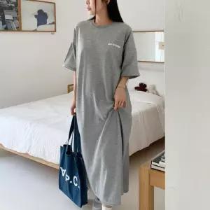 빅사이즈 602 올라이프반팔박스원피스 DBUT888