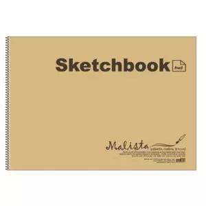 말리스타 스케치북 4절 200g 15매/학원/유아용/색칠/어린이집/유치원/그림/그리기/드로잉북/초등/학생/학교