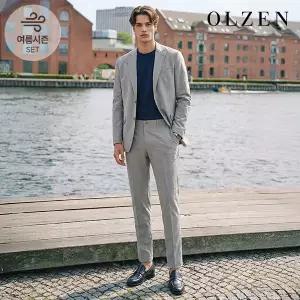 [올젠] 라이트베이지 썸머 클래식 셋업 수트 (ZOE2KG1311_ZOE2PP1311_LBE)