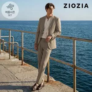 [지오지아] 데일리 베이지 캐주얼 셋업 수트 (AAE2KG1601_AAE2PP1601_BE)