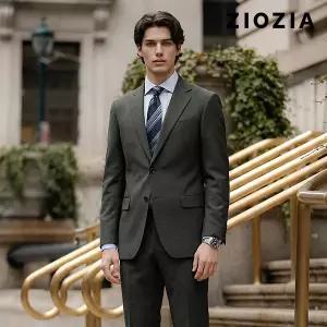 [지오지아] 미라클 잔체크 다크카키 정장자켓 (ABE2SB1206_DKH)