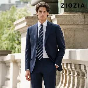 [지오지아] 미라클 잔체크 멜란지네이비 정장자켓 (ABE2SB1205_MNV)