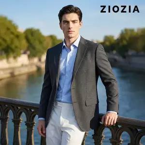 [지오지아] 울 스판 그레이 정장자켓 (AAE2SB1301_GR)