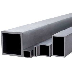 바이디움 알루미늄 조인트 사각봉 파이프 산업용 사각 스틸 각파이프