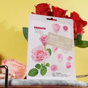 [하프클럽/]영양부족 윤기없는 장미꽃추출물 마스크팩 10입 로즈
