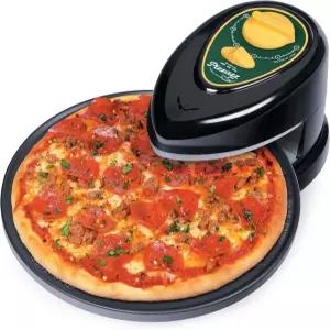 프레스토 03434 피자 플러스 회전 오븐 - 12인치 카운터탑 논스틱 트레이 상단 및 하단 가열 요소 청소하기