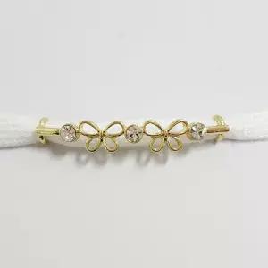 신발끈 신발 장식 메탈 나비 큐빅 펜던트 운동화 커스텀 악세사리 골드