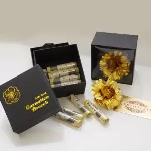 황금 카네이션 브로치 24K 이벤트박스 어버이날 스승의날 부모님 선물