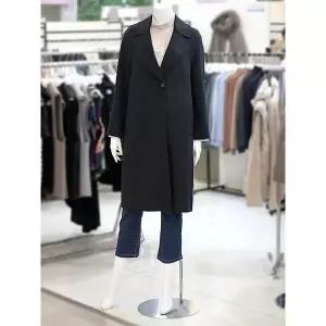 [하프클럽/프로그램]프로그램 세이브존03 울  혼방 루즈핏 핸드메이드 코트 AGP244H003A