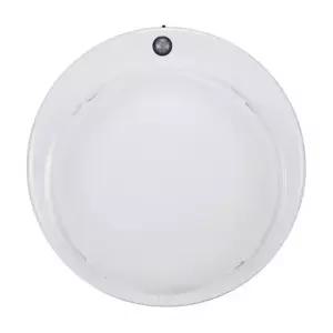 [Deco] 국산 KC 원형 PVC 비상 센서등 삼파장용 2등 등기구