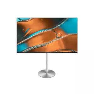 스테인리스 티비거치대 모던 기둥높이 티비스탠드 80cm