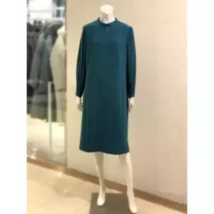 [하프클럽/벨리시앙]벨리시앙 세이브존01 쉬폰 배색 하프넥 원피스 OP4103