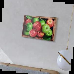 금전수 금전운 돈들어오는 보석 사과 그림 풍수 거실 액자