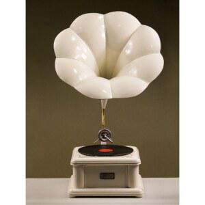 레트로 축음기 모형 빈티지 LP 턴테이블 엔틱