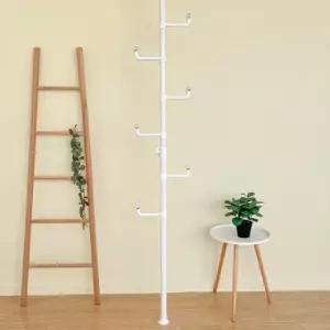 [생활] 화이트 폴행거 약220-250cm 스크류 고정방식