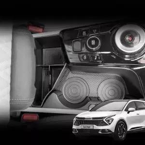 스포티지 NQ5 컵홀더 수납 트레이 스포티지전용 차량수납용품 차량컵홀더 차량용수납 스포티지NQ5