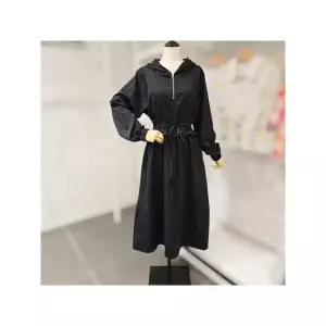 [하프클럽/페이지플린]  F5COP001A 후드넥 스트링 롱 원피스