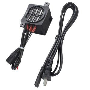 PTC 팬 히터 110V 200W 전기 세라믹 에너지 절약 일정 온도 서미스터 절연 공기 자동차 고속 난방 요소 공구(전원 코드 포함), PTCYIDU