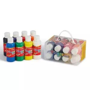 탑몰 핑거 페인트 8색 어린이페인트 키즈아트