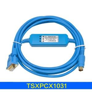 적합한 Schneider Twido  PLC 프로그래밍 케이블 TSXPCX1031 다운로드 라인 RS232 포트