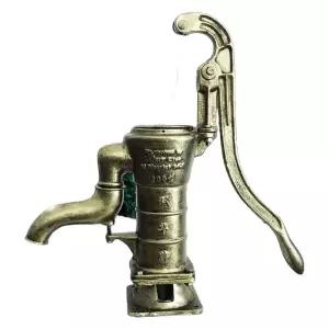 작두 옛날 양수기 펌프 수동 연못 손펌프 워터 우물 주철 시골 재래식