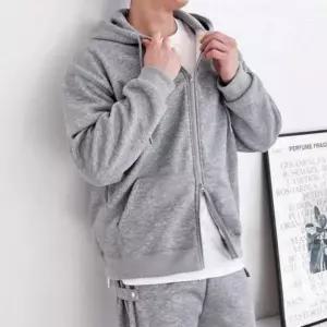 기모 후드집업 남성 점퍼 아우터 겨울