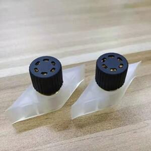 야외 캠핑용 팽창식 매트리스 구리 에어 깍지 쿠션 가스 자동차 수면 침대 매트 밸브