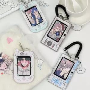 레트로 y2k 포카홀더 아크릴 포토카드 홀더 포토 키링