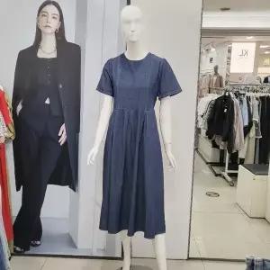 [ab.f.z]Abfz DP01 백스트랩 핀턱 데님 원피스 AFY3QO34_P364575221