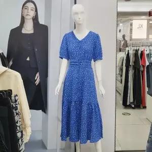 [ab.f.z]Abfz DP01 꽃프린트 밑단프릴 롱원피스 AFY3HO05_P366171365