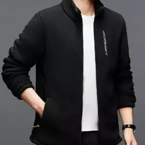 플리스 자켓 집업 겨울 남성 융털 점퍼