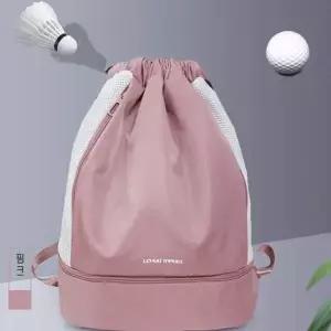 수영가방 남자 백팩 골프가방 핑크 무게 스트링