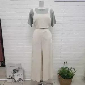 [오버톤] DP01 멜빵 린넨 와이드 점프슈트 OBPD505_P328946750