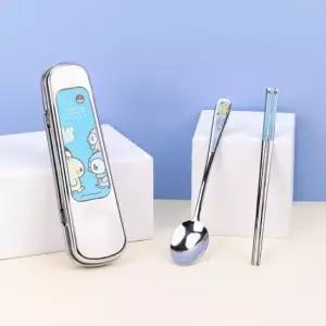 포켓몬 슈퍼클린 올스텐 수저 케이스 3P세트 사무용품 올스텐