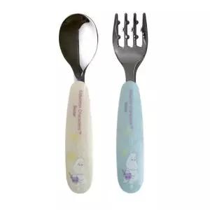 무민 스테인레스 스푼 포크 세트 13cm 사무용품 스테인레스