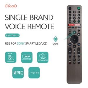 [호환품]백라이트 음성 리모컨 RMF-TX611E 4K HD TV KD-55XH9505 KD-55A87 소니호환용 교체
