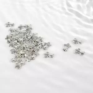 펜던트 목걸이 키링 부자재 금붕어 실버 액세서리 금붕어펜던트 금붕어키링 물고기키링